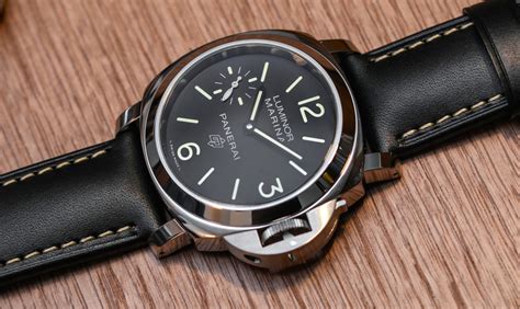 panerai luminor base review|Panerai Luminor replacement dials.